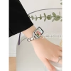 Dây đeo thép không gỉ thời trang cho Huawei và Honor Band 10-9-8-7-6, 9-7-6 Vòng da kim loại giá ưu đãi 170.500 4
