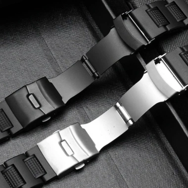Dây đeo thép không gỉ YIFILM 16mm cho Casio GW-A1.100Fc & GW-A1.000 - Bền sang