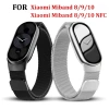 Day deo tu tinh thep khong gi Mi Band 9 va Mi Band 10 NFC Phu kien thoi trang