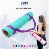 Dây Đeo Vai Buộc Thảm Yoga Cotton Co Giãn, Dây Uốn Dẻo, phù hợp Yoga Pilates Gym