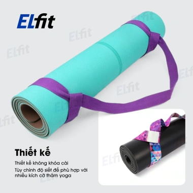 Dây Đeo Vai Buộc Thảm Yoga Cotton Co Giãn, Dây Uốn Dẻo, phù hợp Yoga Pilates Gym 5 Dây Đeo Vai Buộc Thảm Yoga Cotton Co Giãn, Dây Uốn Dẻo, phù hợp Yoga Pilates Gym 5