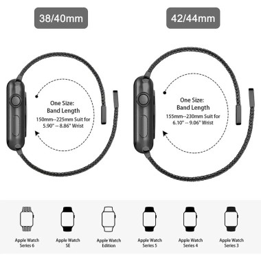 Dây đeo vòng Milanese Apple Watch Ultra – Sang trọng, phù hợp 41‑49mm, giảm 20% 8