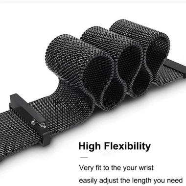 Dây đeo vòng Milanese kim loại từ tính cho Huawei GT6/GT5 42-46mm - Thép không gỉ, 57.032₫ 9