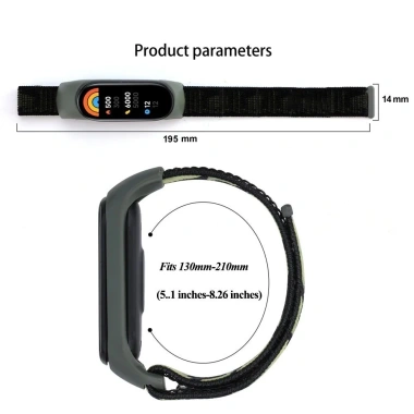 Dây Đeo Vòng Việt cho Xiaomi Band 10/9/8, Mi Band 7-3 NFC - Thể Thao Mềm, 28.500đ 9