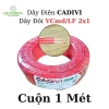 Dây Điện CADIVI Đôi VCmd/LF 2x1 Ruột Đồng Mềm PVC Chống Cháy 16.500₫ Quỳnh Diễn 10