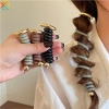 Dây điện thoại xoắn ốc - Phụ kiện tóc bện tóc nữ, bện đuôi ngựa, phong cách tính khí