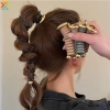 Dây điện thoại xoắn ốc - Phụ kiện tóc bện tóc nữ, bện đuôi ngựa, phong cách tính khí 2