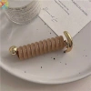 Dây điện thoại xoắn ốc - Phụ kiện tóc bện tóc nữ, bện đuôi ngựa, phong cách tính khí 6