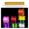 Dây Đính Hạt HYCEO 60M 0.8mm Co Giãn Chống Mài Mòn Đỏ Trắng Đen - Phụ Kiện Vòng Tay Cổ 9