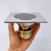 Đáy Đồng 12x12-15x15 5.5cm Ga Thoát Sàn, Phễu Thoát Nước Nhà Tắm Chống Mùi Hôi - 75k 9