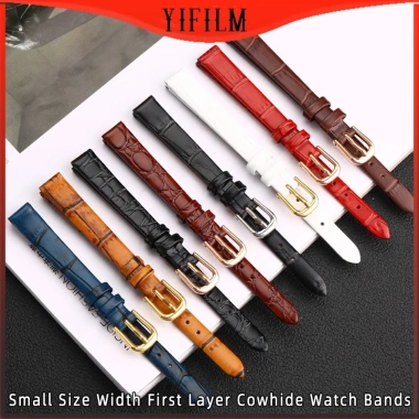 Dây đồng hồ nữ da bò YIFILM đa kích thước 6-14mm - Giá ưu đãi 105.422 VND