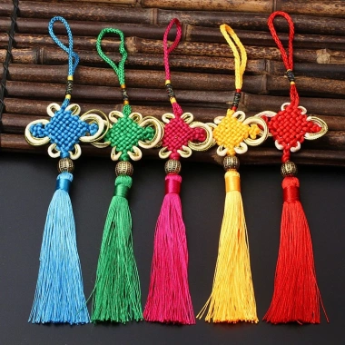 Dây đồng tâm cạnh vàng trang trí set quà Tết - Giá ưu đãi 9.000đ