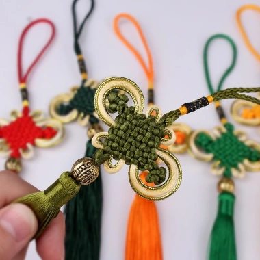 Dây đồng tâm cạnh vàng trang trí set quà Tết - Giá ưu đãi 9.000đ