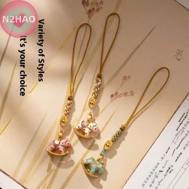 Dây Dopamine Ngựa N2HAO - Charm Pony Chống Rơi, Trang Trí Điện Thoại, Túi Y2K, Quà Tặng 70.730₫