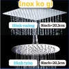 Đầy đủ bộ cần sen tắm, bát sen 20cm vuông/tròn + dây sen đứng - Giá chỉ 46.000đ 4