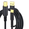 Dây dữ liệu MIS 480Mbps USB C sang USB B cho máy quét, âm nhạc, laptop, giá 155k 10