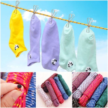 Dây Dù Phơi Quần Áo Ngoài Trời 10m Đa Năng Dày 4mm Chống Trơn Trượt 10.599 VND
