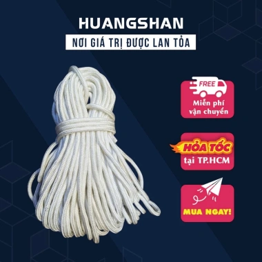 Dây dù tròn rít bọc chỉ se 6-10mm 100% polyester 1-2kg Giá ưu đãi 78,320₫ HuangShan