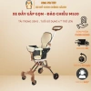 Đẩy Gấp Gọn 2H - Xe Siêu Thị, Du Lịch Cho Bé, Tặng Đệm Ghế, Đảo Chiều, Tải Trọng 35kg, Giá 299.000đ