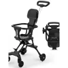 Đẩy Gấp Gọn 2H - Xe Siêu Thị, Du Lịch Cho Bé, Tặng Đệm Ghế, Đảo Chiều, Tải Trọng 35kg, Giá 299.000đ 5