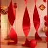Dây Giấy Xếp Đỏ Song Hỷ Gợn Sóng – Trang Trí Nhà Cửa, Tiệc Cưới, Trung Thu, Lễ Tết, Decor chụp ảnh, Giá chỉ 50.000đ 7