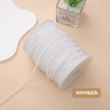 Dây hạt ngọc trai nhựa trắng trang trí bó hoa, tiệc, handmade lẻ mét Giá 10.000 VNĐ 9