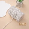 Dây hạt ngọc trai nhựa trắng trang trí bó hoa, tiệc, handmade lẻ mét Giá 10.000 VNĐ 10