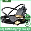 Dây HDMI sang VGA 0.5‑10m NYT H2V101 Cao Cấp - Bảo Hành 12 Tháng, Giá 89.000₫