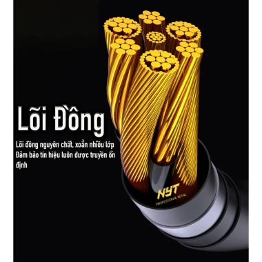 Dây HDMI sang VGA 0.5‑10m NYT H2V101 Cao Cấp - Bảo Hành 12 Tháng, Giá 89.000₫
