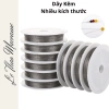 Dây kẽm dẻo đa size, cuộn xâu vòng, dây thép không gỉ - Giá ưu đãi 26.280 VND