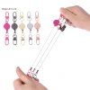 Dây kéo CORED 21MM kim loại chống trộm, dễ dàng kéo, móc khóa đàn hồi, vòng chìa khóa thu vào – 51.040₫ 3