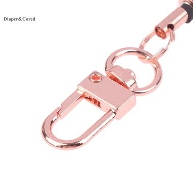 Dây kéo CORED 21MM kim loại chống trộm, dễ dàng kéo, móc khóa đàn hồi, vòng chìa khóa thu vào – 51.040₫