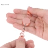Dây kéo CORED 21MM kim loại chống trộm, dễ dàng kéo, móc khóa đàn hồi, vòng chìa khóa thu vào – 51.040₫ 7