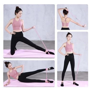 Dây kéo hình số 8 SQ Sport - Dây kháng đàn lực đa năng tập tay, vai, gym tại nhà, chỉ 17.000₫