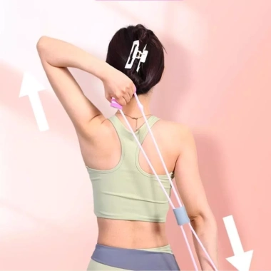 Dây kéo hình số 8 SQ Sport - Dây kháng đàn lực đa năng tập tay, vai, gym tại nhà, chỉ 17.000₫