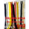 Dây kéo khoá chống nắng 1m2 cước răng 5 - 5 chiếc siêu bền, giảm giá 50.000đ