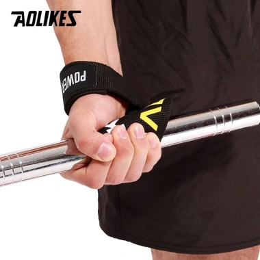 Dây kéo lưng Lifting Straps AOLIKES tập Gym giảm giá 75.000đ bám chắc an toàn 3 Dây kéo lưng Lifting Straps AOLIKES tập Gym giảm giá 75.000đ bám chắc an toàn 3