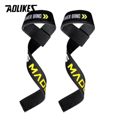 Dây kéo lưng Lifting Straps AOLIKES tập Gym giảm giá 75.000đ bám chắc an toàn