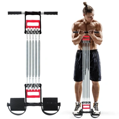 Dây Kéo Tập Bụng 5 Sợi Lò Xo Titan ANFIT - Giá 129k, Tập Gym Tại Nhà Hiệu Quả