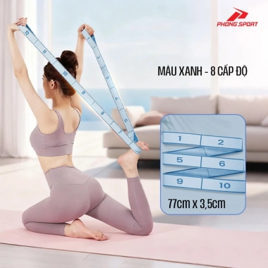 Dây kháng lực 12 cấp độ - Dây đàn hồi tập Yoga, Gym, cơ tay, vai, toàn thân, giá 59.000₫ 10