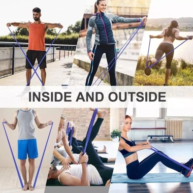 Dây kháng lực band tập gym - hỗ trợ kéo xà, tập mông, yoga, nam nữ, giá 22.000đ