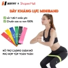 Dây kháng lực cao su JUSTFIT Tập mông, chân, đùi, đai hỗ trợ đàn hồi, giá 23.000đ