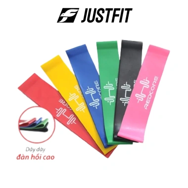 Dây kháng lực cao su JUSTFIT Tập mông, chân, đùi, đai hỗ trợ đàn hồi, giá 23.000đ 2
