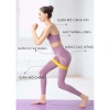 Dây kháng lực cao su JUSTFIT Tập mông, chân, đùi, đai hỗ trợ đàn hồi, giá 23.000đ 9