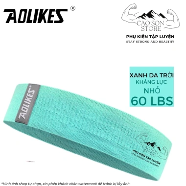 Dây kháng lực đàn hồi Aolikes MiniBand tập chân mông đùi tại nhà 38.997₫
