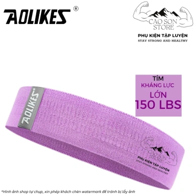 Dây kháng lực đàn hồi Aolikes MiniBand tập chân mông đùi tại nhà 38.997₫ 9 Dây kháng lực đàn hồi Aolikes MiniBand tập chân mông đùi tại nhà 38.997₫ 9