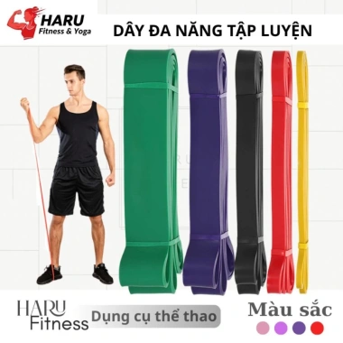 Dây Kháng Lực Haru Powerband HR17 Đa Năng – Tập Toàn Thân Tại Nhà, Nhiều Lực, Giá Chỉ 30.000₫ 9 Dây Kháng Lực Haru Powerband HR17 Đa Năng – Tập Toàn Thân Tại Nhà, Nhiều Lực, Giá Chỉ 30.000₫ 9