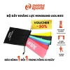 Dây Kháng Lực Mini Band 6 chiếc Cao Su Tập Gym Chân Mông Aolikes AL3.601 - Kèm Túi Đựng, Giá 220.000 (B7)