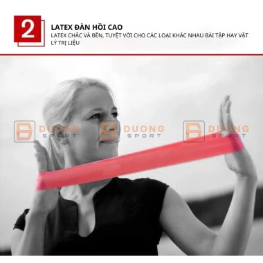 Dây Kháng Lực Mini Band 6 chiếc Cao Su Tập Gym Chân Mông Aolikes AL3.601 - Kèm Túi Đựng, Giá 220.000 (B7) 6