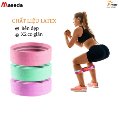 Dây kháng lực Miniband đàn hồi - Tập chân, mông, đùi, bộ trợ lực nam nữ 55.000 VND 6